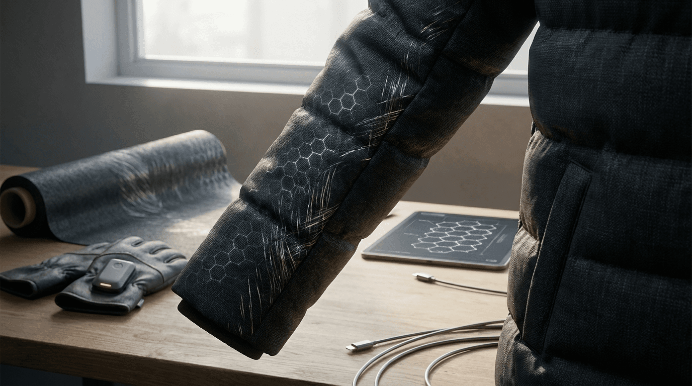 Graphene Heating Fabrics for Winter Gear