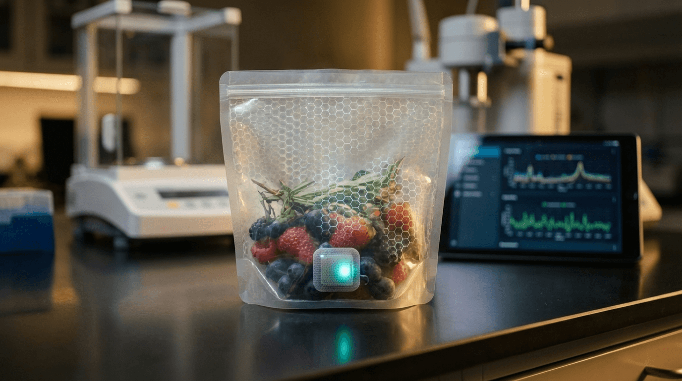 Graphene Food Packaging and Freshness Monitoring