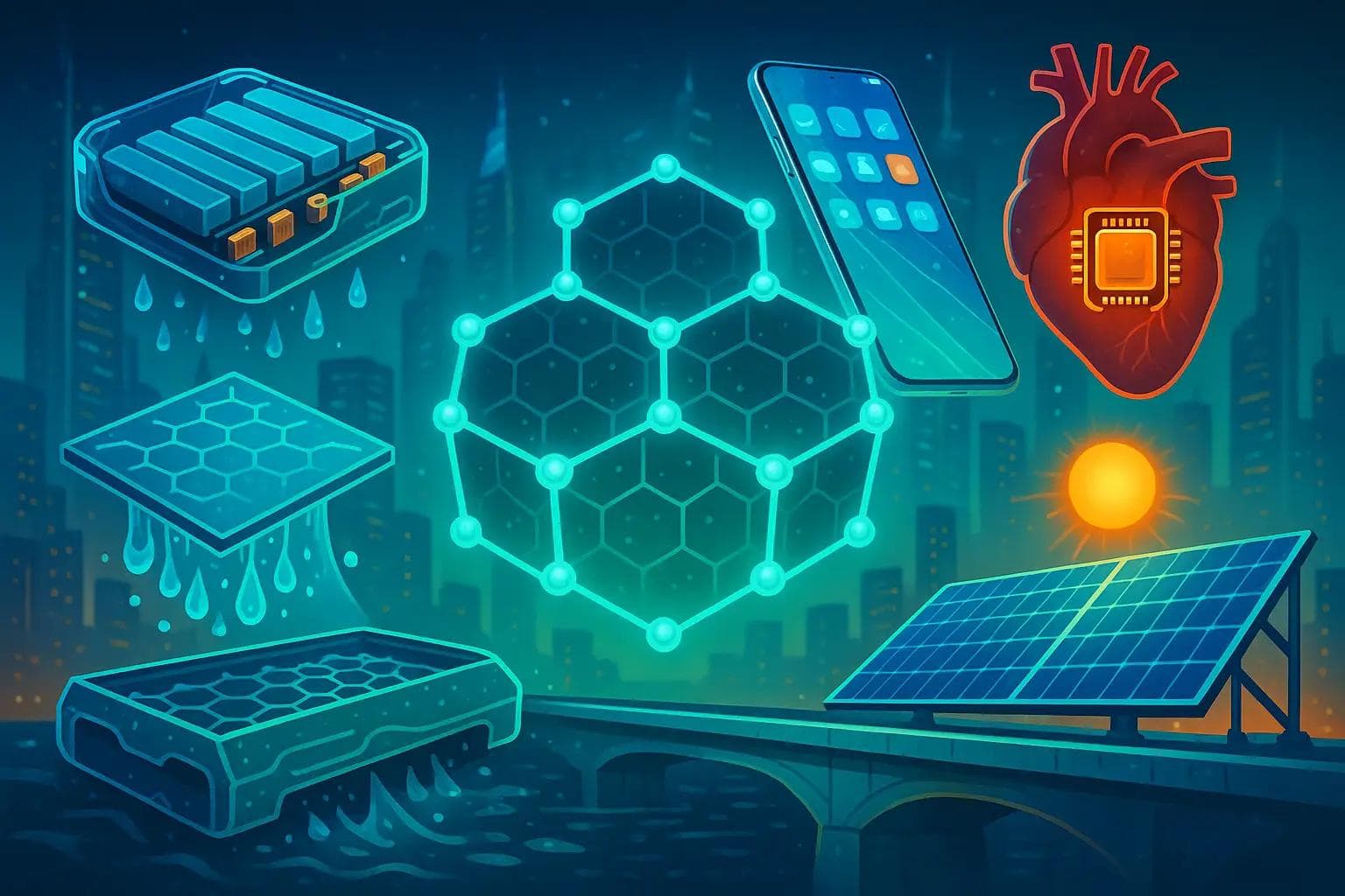 Graphene Applications: 120 Real-World Uses Across Energy, Electronics, Coatings, and More