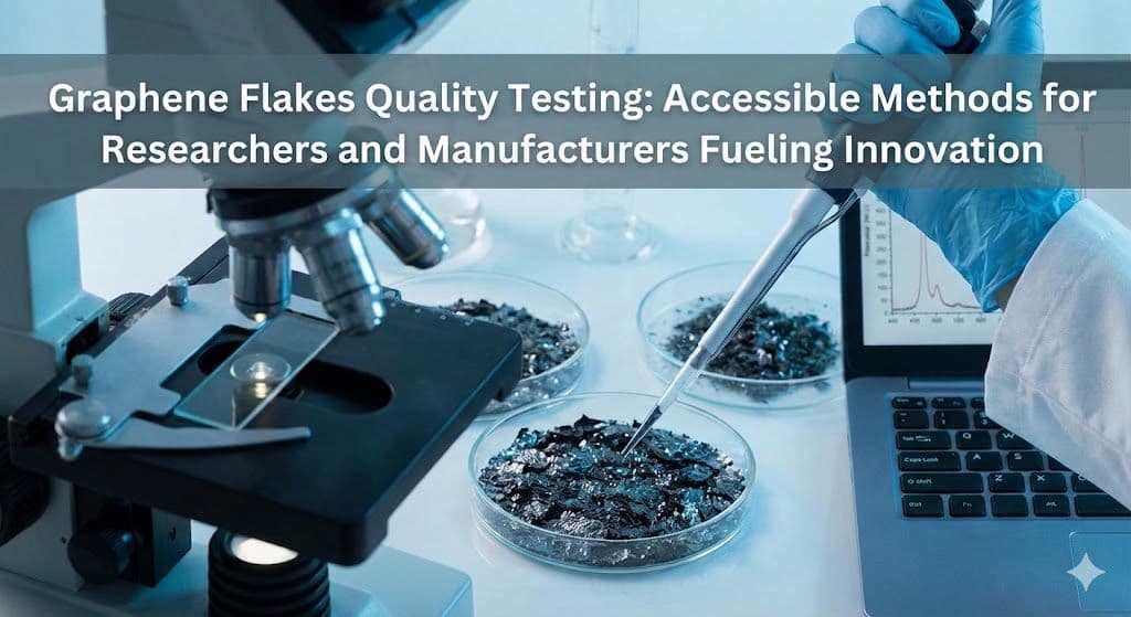 Graphene Flakes Quality Testing: Accessible Methods for Researchers and Manufacturers Fueling Innovation