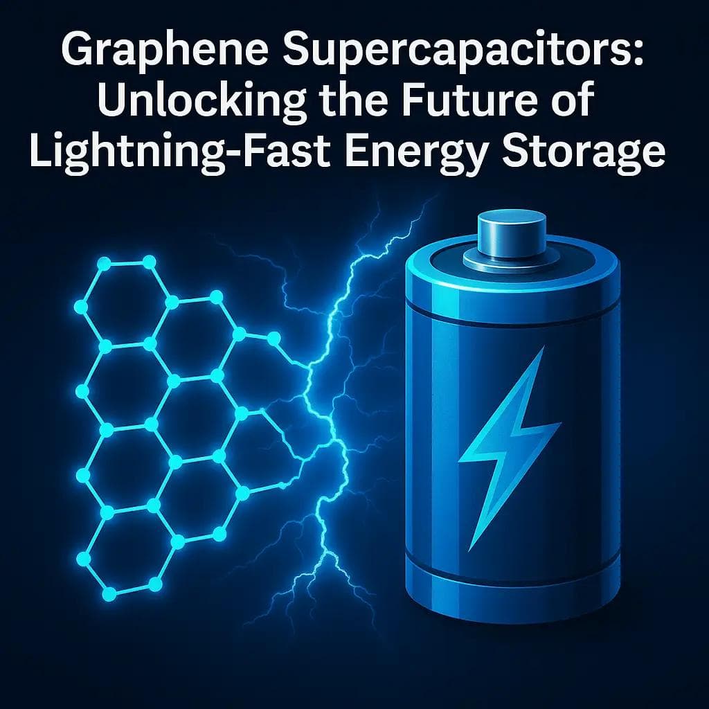 Graphene Supercapacitors: Unlocking the Future of Lightning-Fast Energy Storage Introduction: The Urgent Quest for Better Power